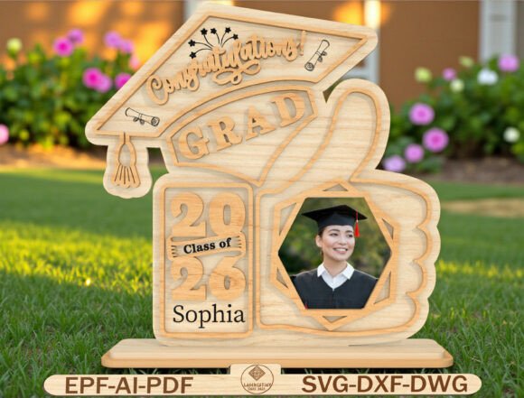 Download Personalized Graduation Photo Sign SVG - Sign Collection