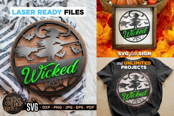Download Wicked Witch | Halloween SVG Sign - Sign Collection
