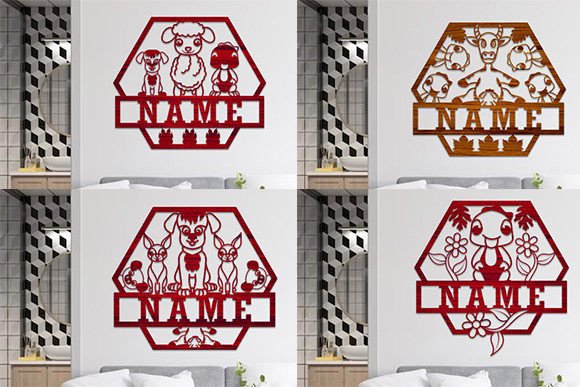 Download Farm Animals Name Sign Laser Cut Svg - Sign Collection