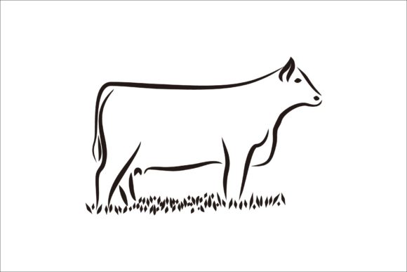 Download Angus Cow Cattle Meat  Logo Design - Sign Collection