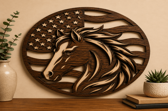 Download Horse Wall Art SVG Laser Cut File - Wall art svg Collection