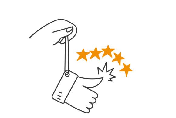 Download Doodle Person Like Sign Stars Feedback - Sign Collection