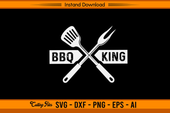 Download BBQ King - Funny Grilling Design - Sign Collection