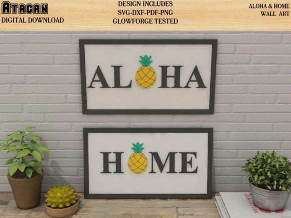 Download Aloha Home SVG Files and Include Frame - Svg file Collection