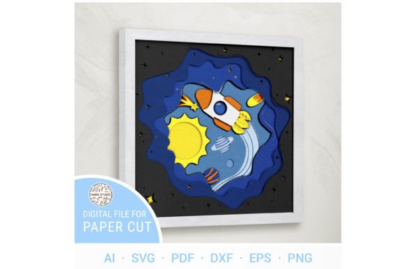 Download SUN Multilayer Paper Cut Templates - Cut templates Collection