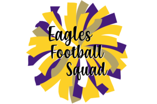 Download Eagles Football Squad Pom Pom - Premium Resources