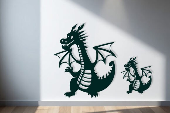 Download Laser Cut Dragon Wall Art SVG Sign - Wall art svg Collection