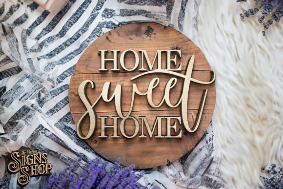 Download Home Sweet Home | SVG Farmhouse Sign - Sign Collection