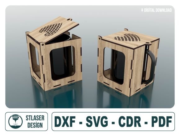 Download Mug Box Laser Cut Svg Files - Svg file Collection