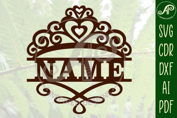 Download Princess Crown Tiara Name Sign SVG - Sign Collection