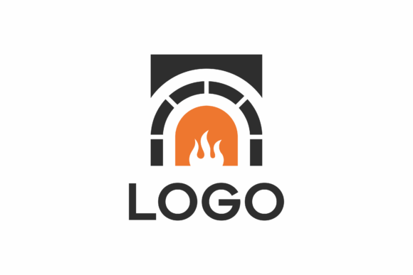 Download Firewood Oven and Wood Fired Logo Design - Sign Collection
