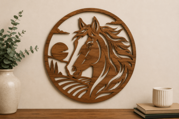 Download Horse Wall Art SVG Laser Cut File - Wall art svg Collection