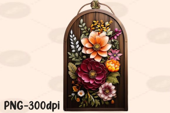 Download Floral Wooden Signs Sublimation - Sign Collection