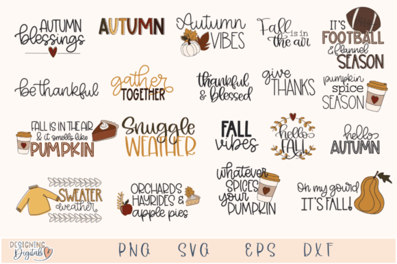 Download Fall SVG Files for Cricut, Fall Clipart - Svg file Collection