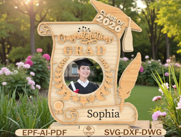 Download Personalized Graduation Scroll Sign SVG - Sign Collection
