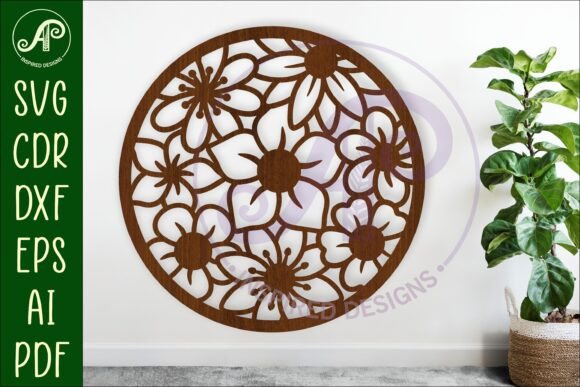 Download Floral Pattern Wall Art Sign - Sign Collection