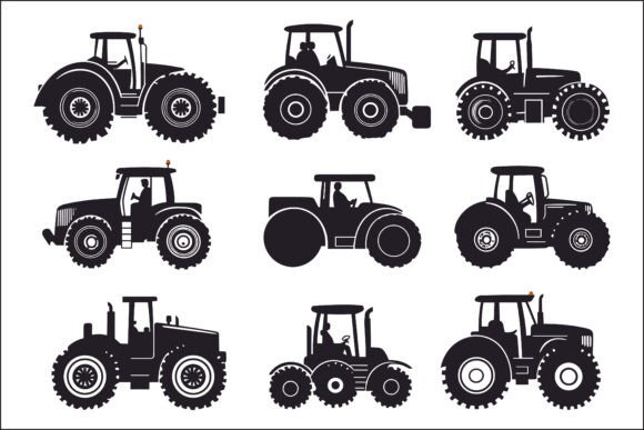 Download Farming Equipment Tractor Design - Sign Collection