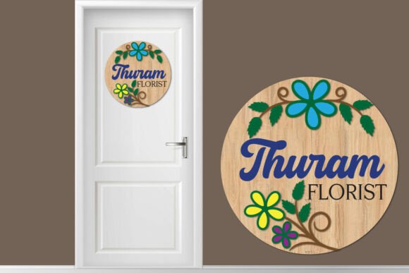 Download Flower Sign Svg, Nursery Name Sign Svg - Sign Collection