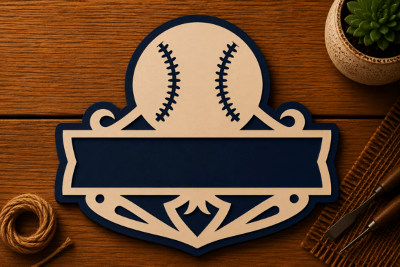 Download Baseball Name Sign Frame Laser Cut SVG - Sign Collection