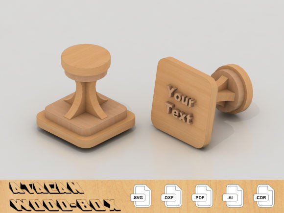 Download Stamp Handle Plan, Laser Cut SVG Files - Svg file Collection