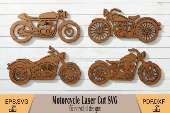 Download Motorcycle Laser Cut Wall Art SVG - Wall art svg Collection