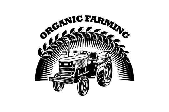 Download Organic Farming Sign Vector Illustration - Sign Collection