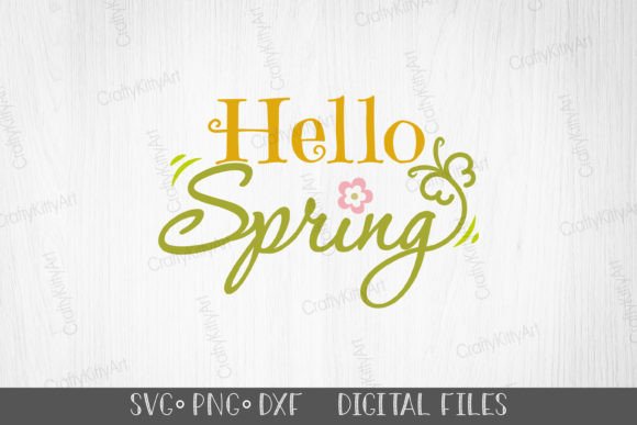Download Hello Spring SVG, Hello Spring Sign SVG - Sign Collection