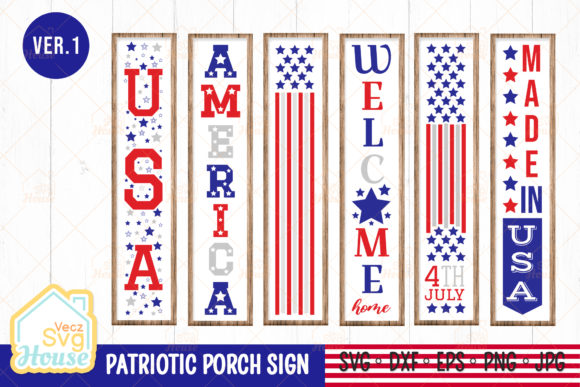 Download America Patriotic Porch Sign Svg - Sign Collection