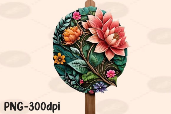 Download Floral Wooden Signs Sublimation - Sign Collection