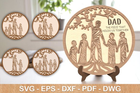 Download Father’s Day Family Tree Sign SVG - Sign Collection