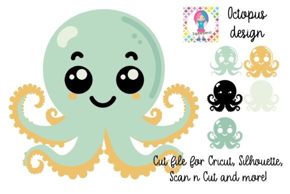Download Octopus SVG | Animal Paper Craft Design. - Sign Collection
