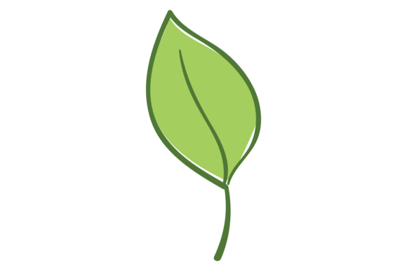 Download Green Leaf Symbol. Eco Icon. Nature Sign - Sign Collection