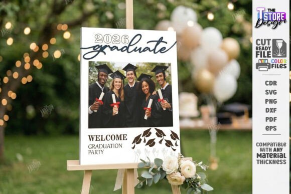 Download Graduation Welcome Sign Laser Cut | CNC - Sign Collection