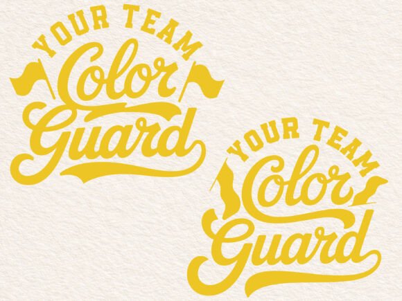 Download Color Guard Team, Custom Svg Design File - Sign Collection