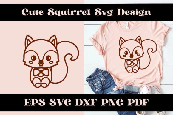 Download Cute Squirrel Svg Design - Sign Collection