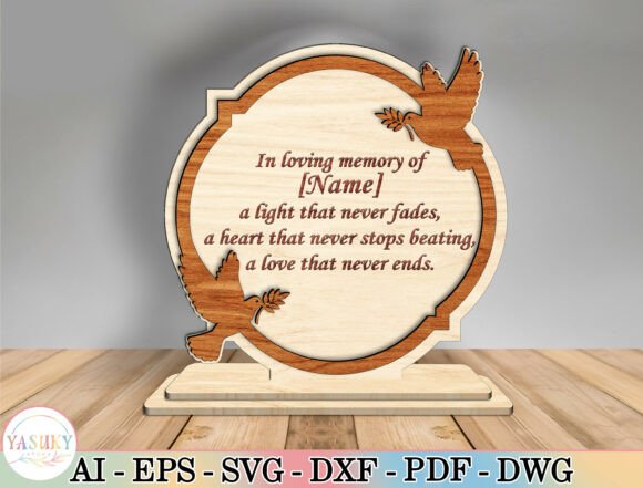 Download In Loving Memory Memorial Sign SVG - Sign Collection