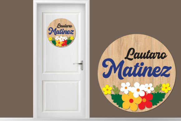 Download Flower Sign Svg, Nursery Name Sign Svg - Sign Collection