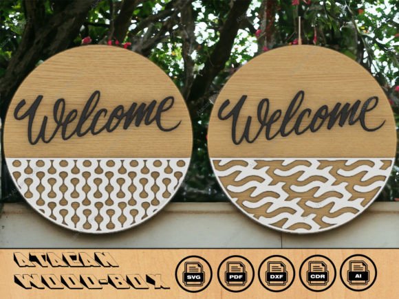 Download Door Sign Laser SVG Files - DIY Glowforg - Sign Collection