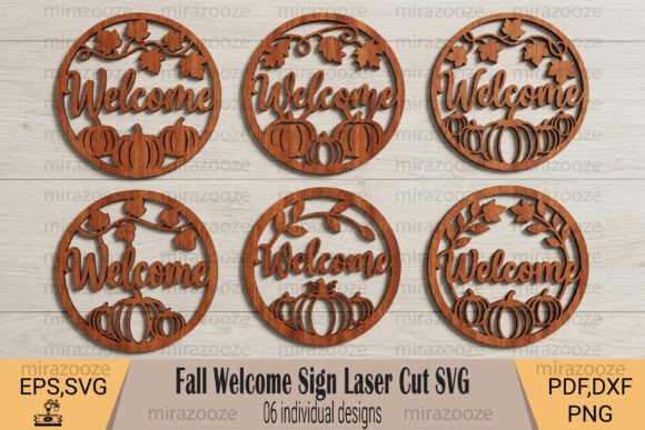 Download Fall Welcome Sign Laser Cut SVG - Sign Collection