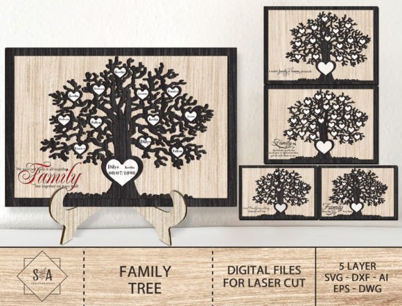 Download Mothers Day Gift Family Tree Sign - Sign Collection