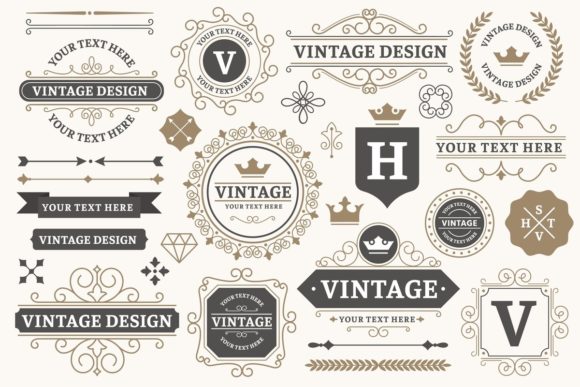 Download Vintage Sign Frames - Sign Collection