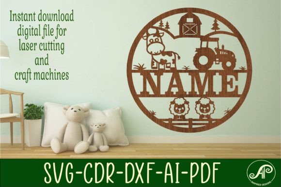 Download Farm Name Sign SVG Cut File - Sign Collection