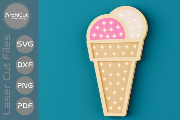 Download Ice Cream Sign Summer Led Light Laser - Sign Collection