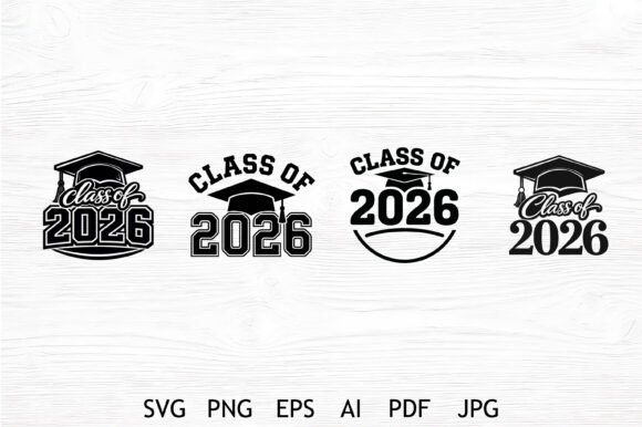 Download Class of 2026 SVG Designs - Sign Collection