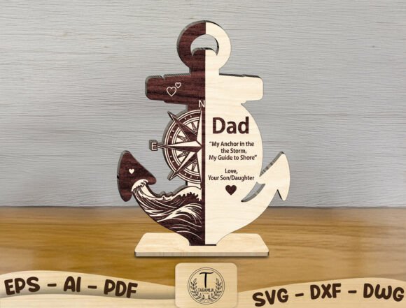 Download Personalized Dad Sign Laser Cut File Svg - Sign Collection