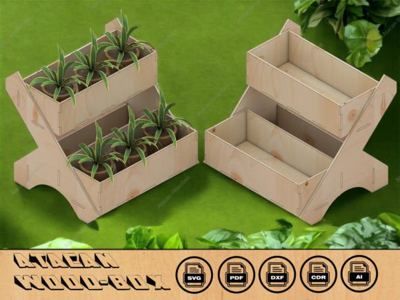 Download Laser Cut Flower Box Design - Floral Pla - Sign Collection