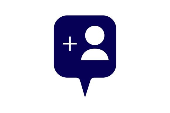 Download Add Friend Sign. Simple Flat Vector Isol - Sign Collection
