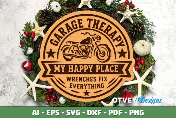 Download Wooden Dad's Garage Sign Lasercut - Sign Collection