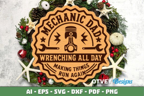 Download Wooden Dad's Garage Sign Lasercut - Sign Collection