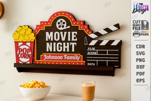 Download Home Cinema Sign Laser Cut | Wall Signs - Sign Collection